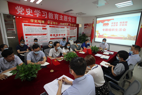 黨總支召開“學(xué)黨史、悟思想、辦實(shí)事、開新局” 專題組織生活會(huì)